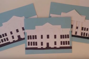 White House Paper Craft