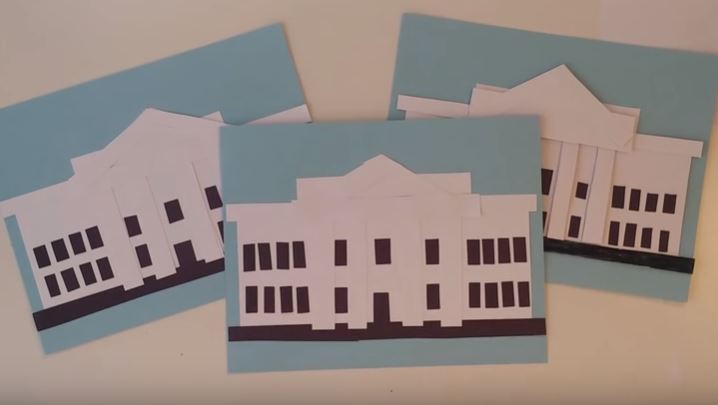 White House Paper Craft