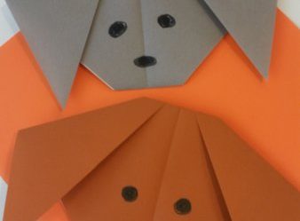 origami puppy